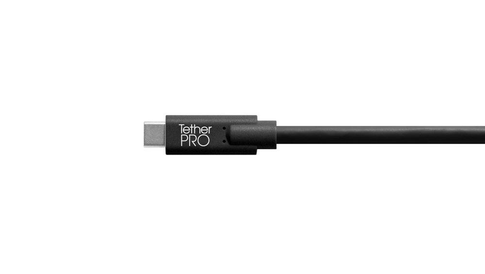 Tether Tools  Tether Tools CUC06-BLK USB Kabel 1,8 m USB 3.2 Gen 1 (3.1 Gen 1) USB C Schwarz 