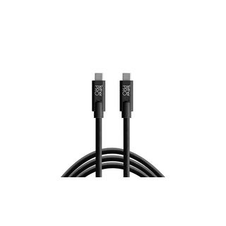 Tether Tools  Tether Tools CUC06-BLK USB Kabel 1,8 m USB 3.2 Gen 1 (3.1 Gen 1) USB C Schwarz 