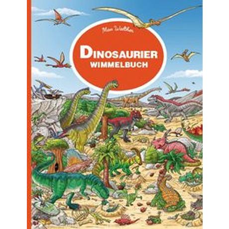 Dinosaurier Wimmelbuch Walther, Max (Illustrationen) Gebundene Ausgabe 