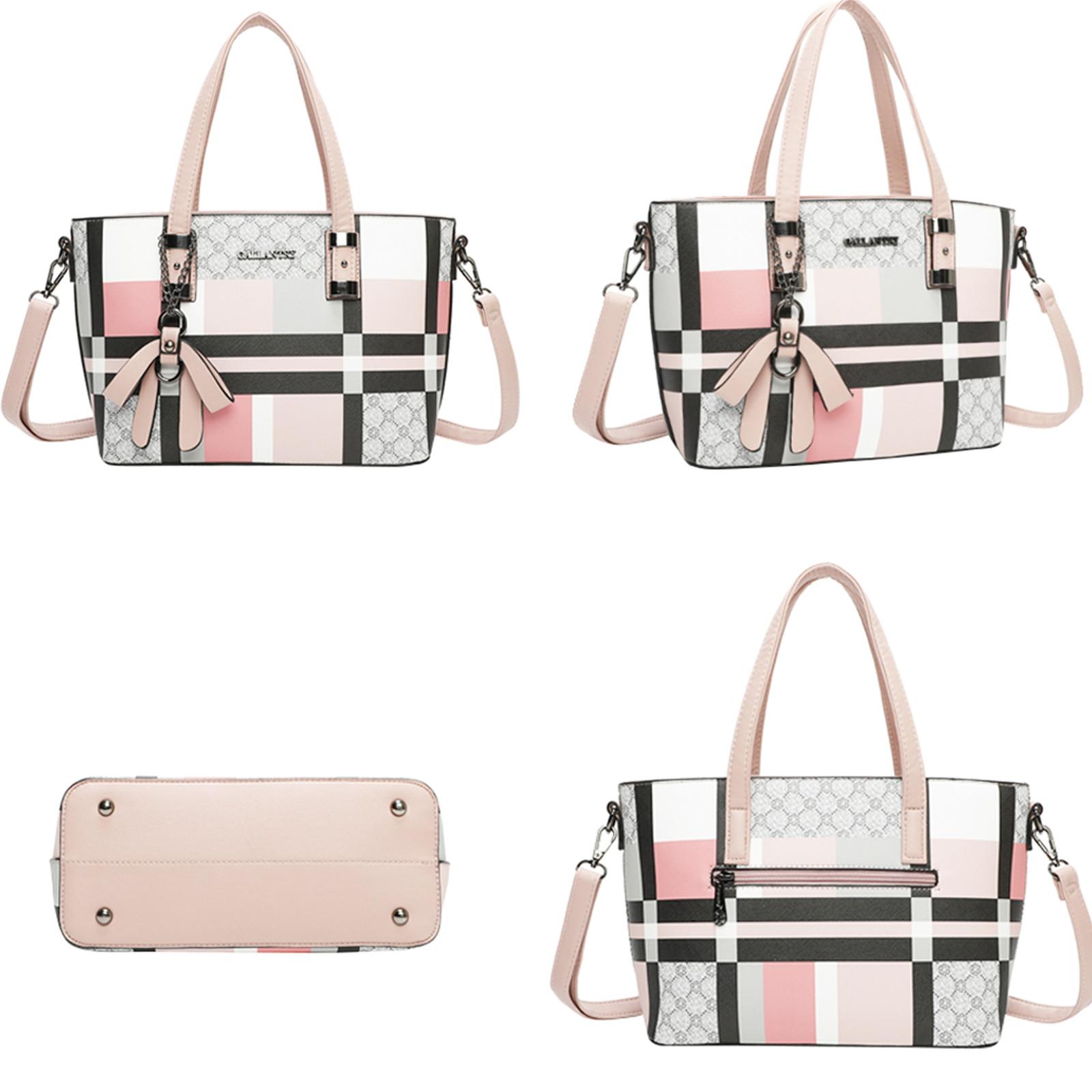 Gallantry Sac Cabas Motif à Carreaux  