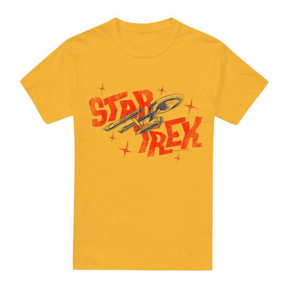 Star Trek Star Wars Grafikdruck Regular Fit T-Shirt  