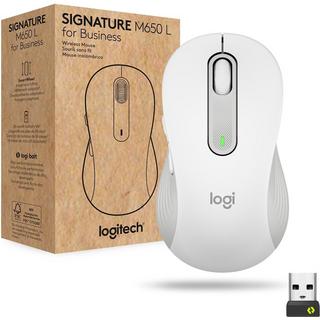 Logitech  Maus Signature M650 L for Business Weiss 