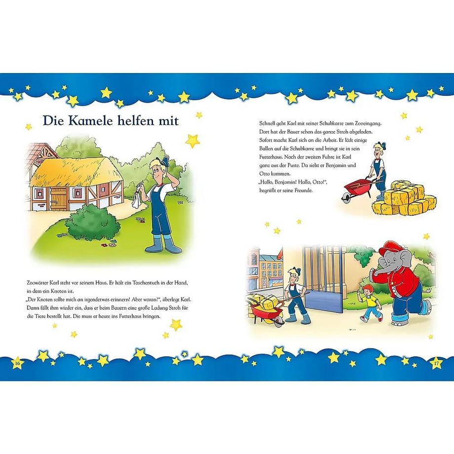 Benjamin Blümchen Meine liebsten Gutenachtgeschichten X Gebundene Ausgabe 