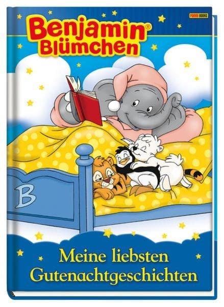 Benjamin Blümchen Meine liebsten Gutenachtgeschichten Alke Hauschild Copertina rigida 