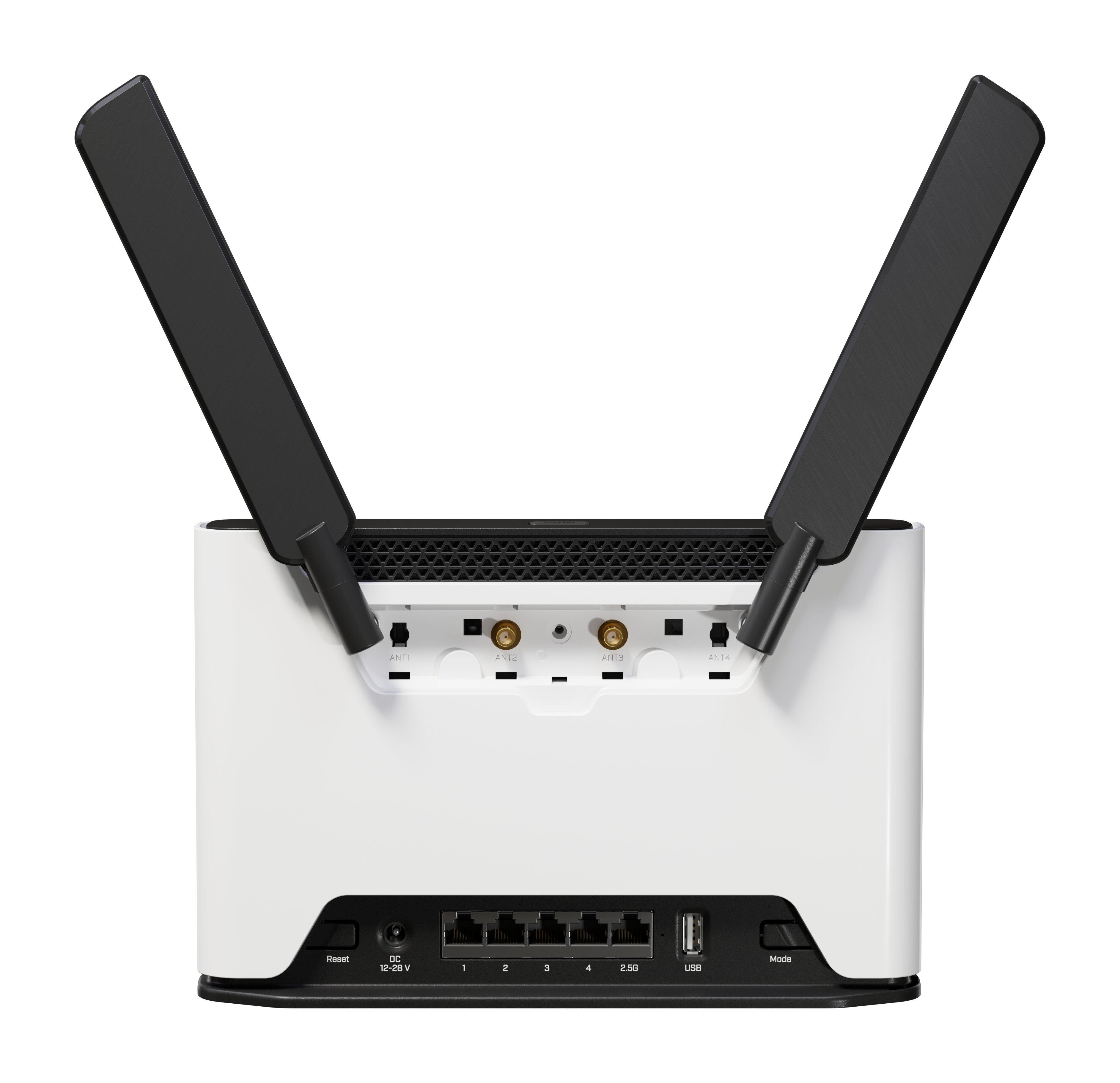 MikroTik  Chateau LTE18 ax WLAN-Router Ethernet Dual-Band (2,4 GHz/5 GHz) 4G Weiß 