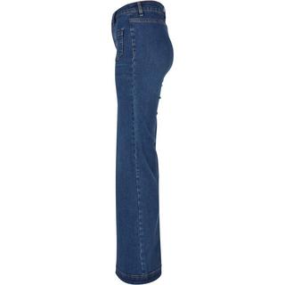 URBAN CLASSICS Damen Vintage Ausgestellte Jeans  
