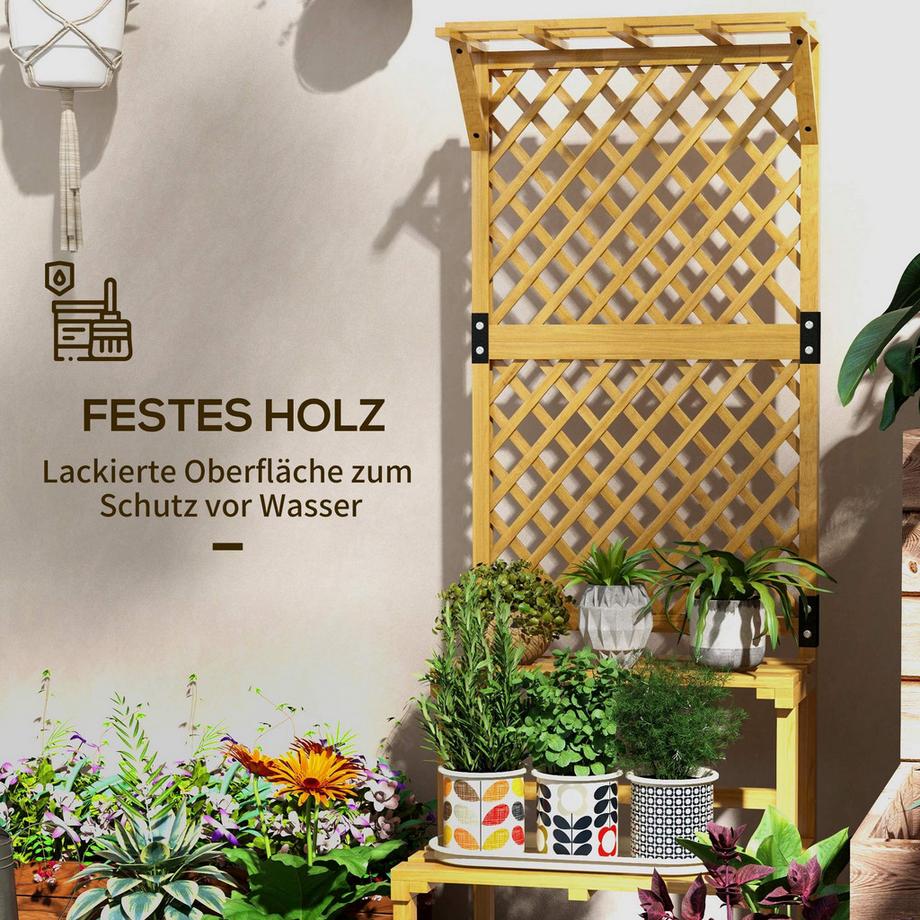 Outsunny Support à plantes  