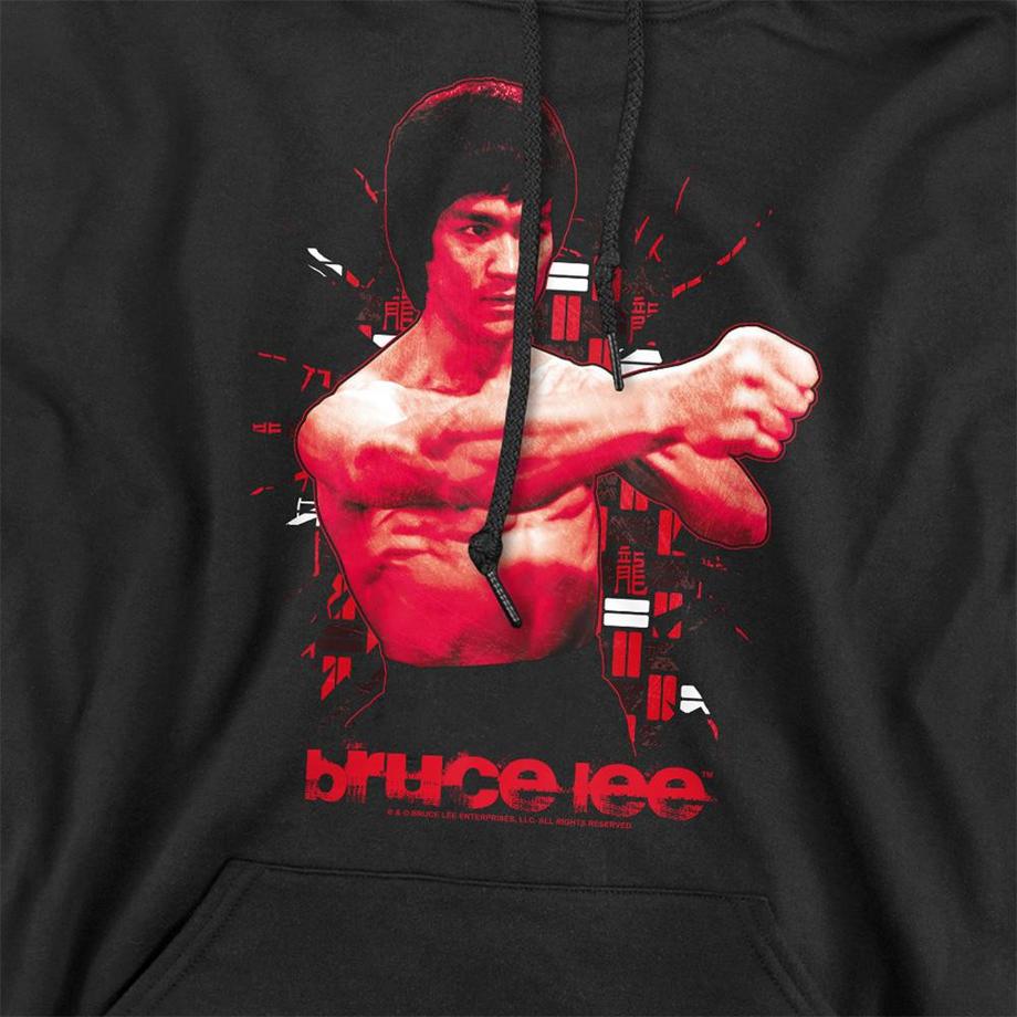 Bruce Lee Sweat À Capuche The Shattering Fist  