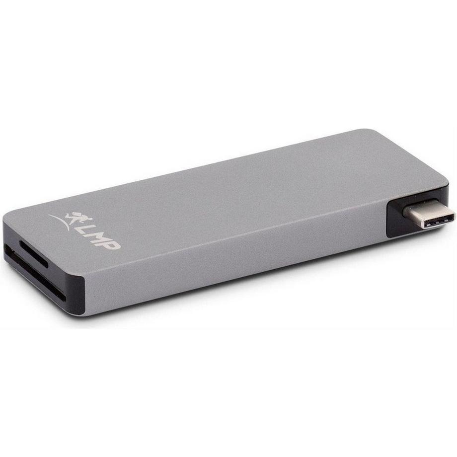 LMP  Dockingstation USB-C Basic Hub Space Grau 