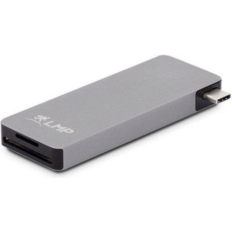LMP  Dockingstation USB-C Basic Hub Space Grau 