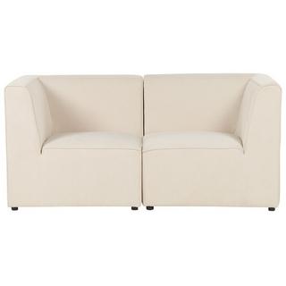 Beliani 2 Sitzer Sofa aus Cord Modern LEMVIG  