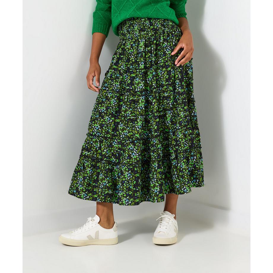 Joe Browns Stufiger Maxirock mit Blumenmuster  