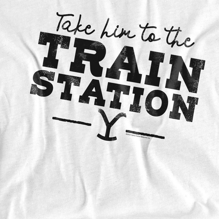 Yellowstone T-Shirt Train Station  