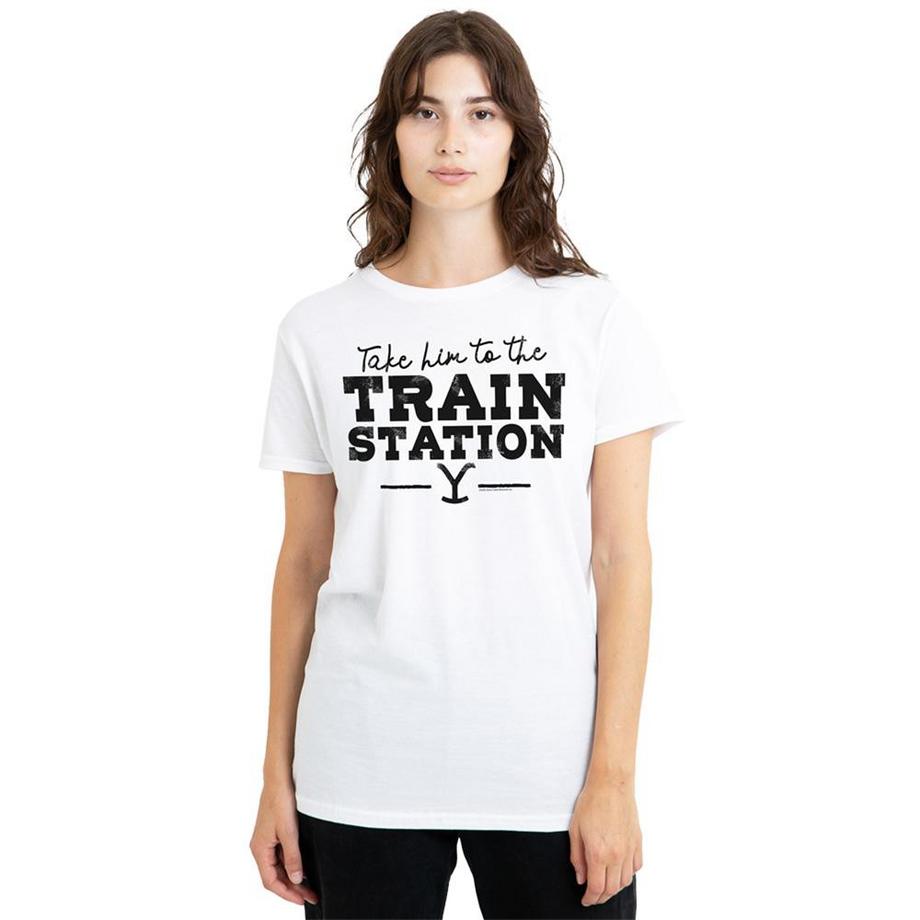 Yellowstone T-Shirt Train Station  