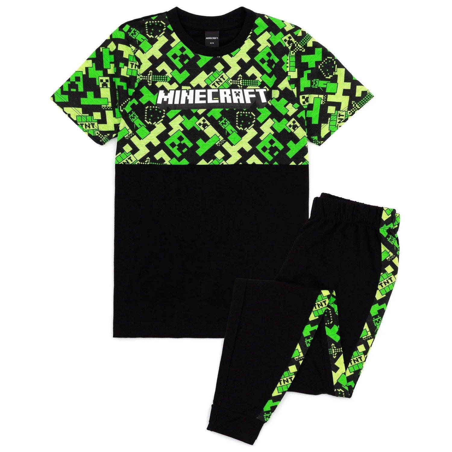 MINECRAFT  Schlafanzug mit Shorts 