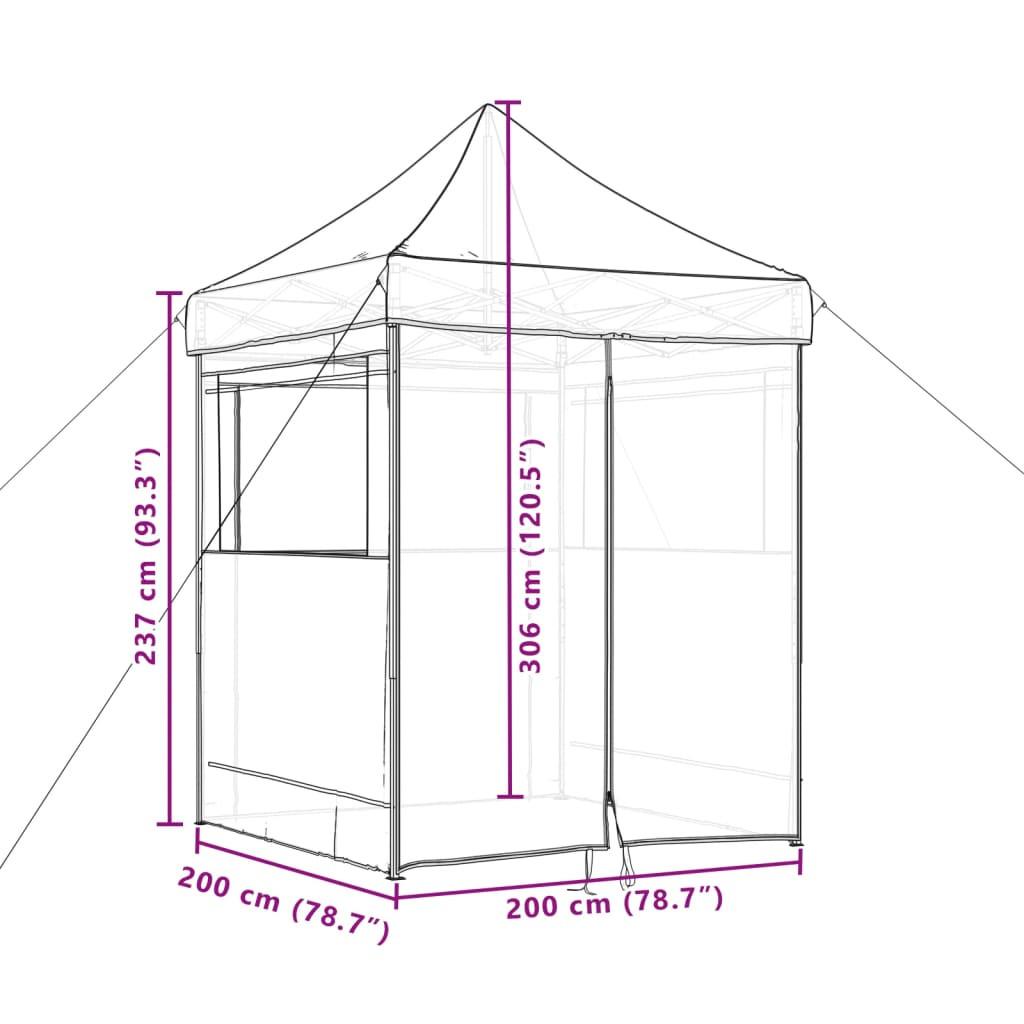 VidaXL tenda per feste Poliestere  