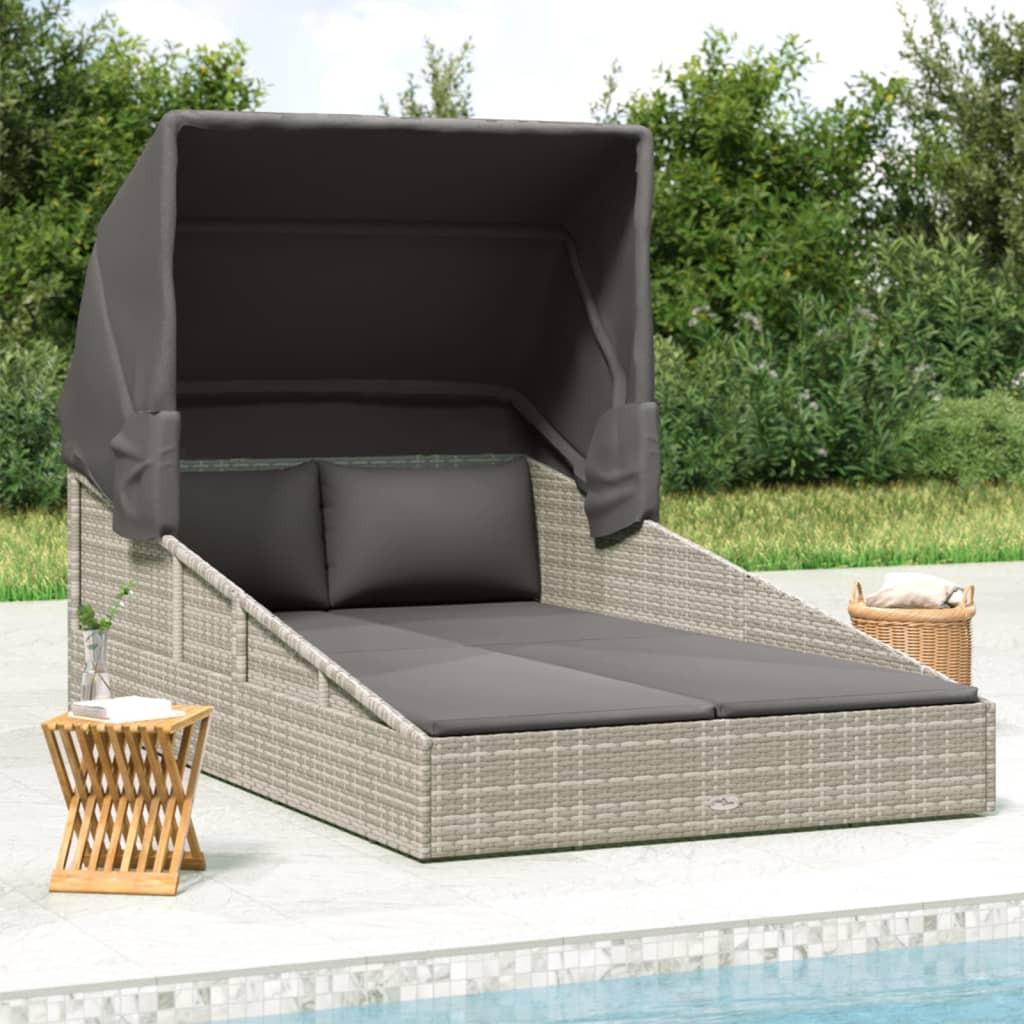 VidaXL Sonnenliege poly-rattan  