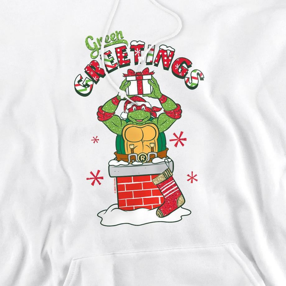 TEENAGE MUTANT NINJA TURTLE Green Greetings Felpa Con Cappuccio  