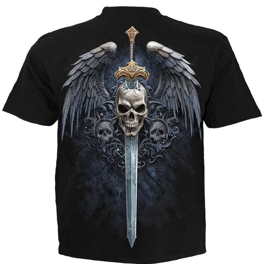 Spiral T-Shirt mit Rückendruck  