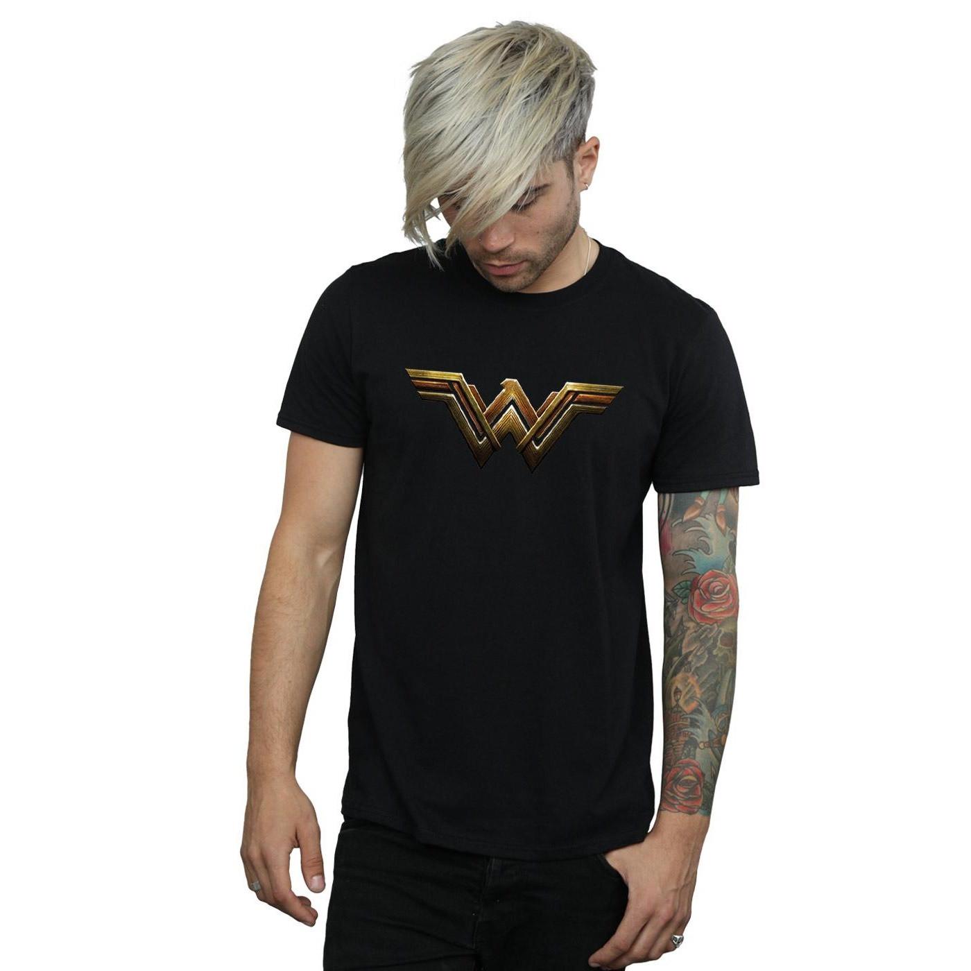 Wonder Woman Wonder Woman Emblem Kurzarm T-Shirt  