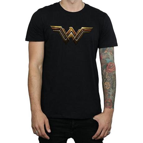 Wonder Woman Wonder Woman Emblem Kurzarm T-Shirt  