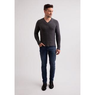 CASH-MERE.CH Pullover Scollo a V Cashmere Riciclato  