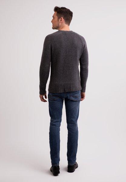 CASH-MERE.CH Pullover Scollo a V Cashmere Riciclato  