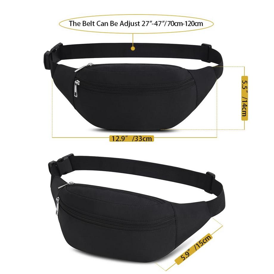 Only-bags.store Sport Wasserdichte Gürteltasche Brusttasche  