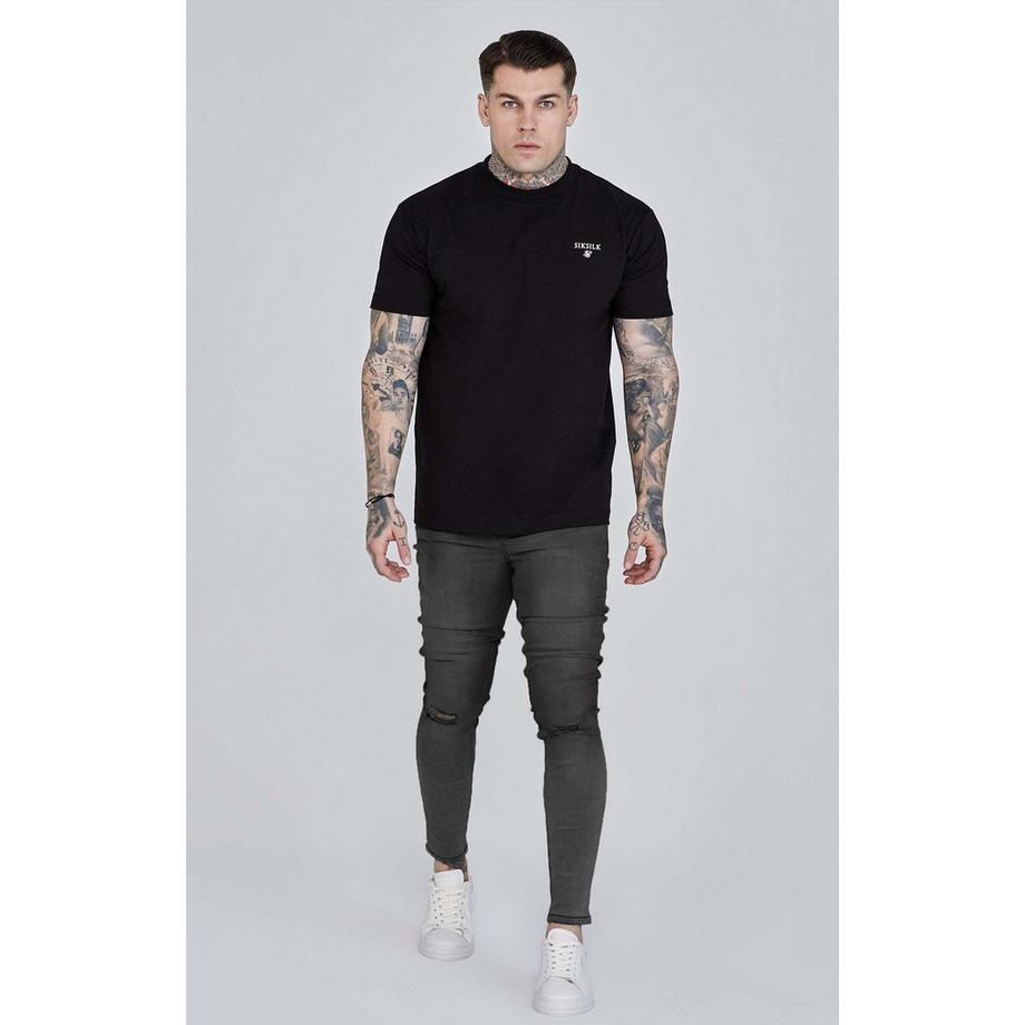 Sik Silk Distressed Skinny Jeans  
