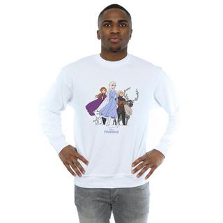 Disney Frozen 2 Felpa Stampa Grafica  