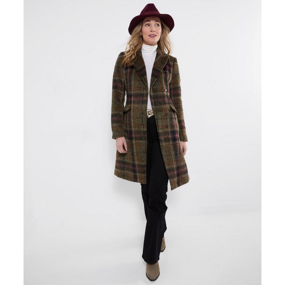 Joe Browns Manteau à Carreaux Asymétrique Tessa  