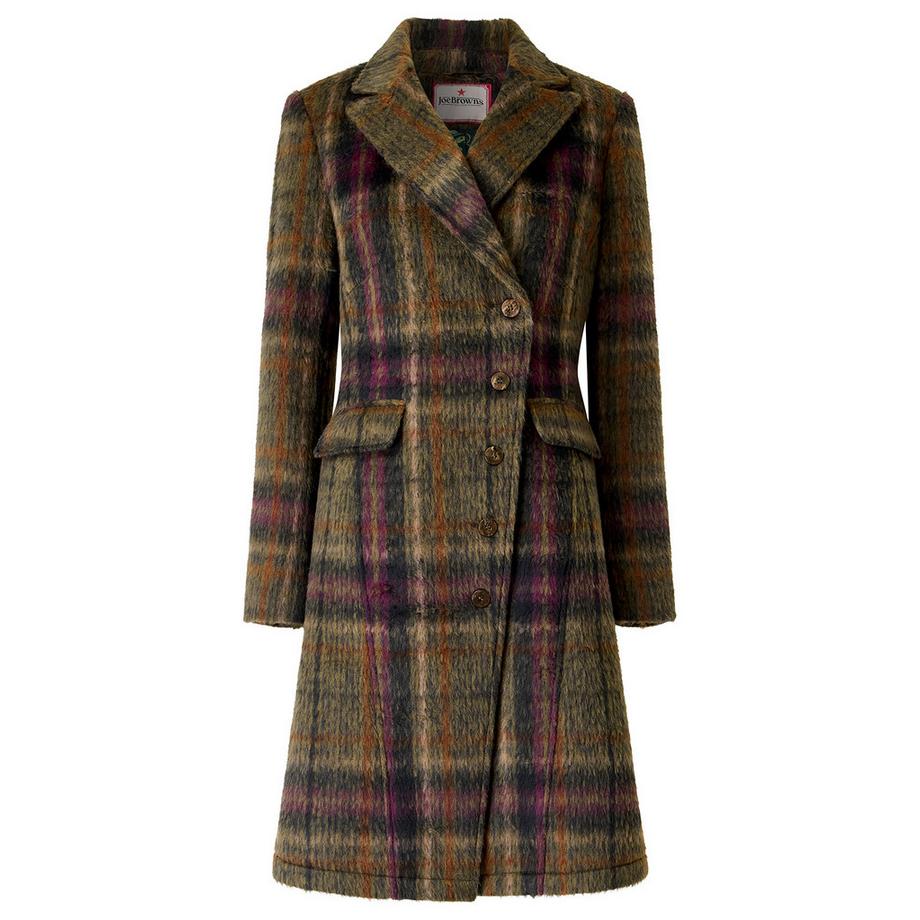 Joe Browns Manteau à Carreaux Asymétrique Tessa  