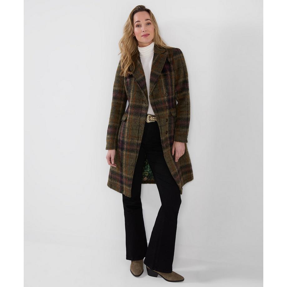 Joe Browns Manteau à Carreaux Asymétrique Tessa  
