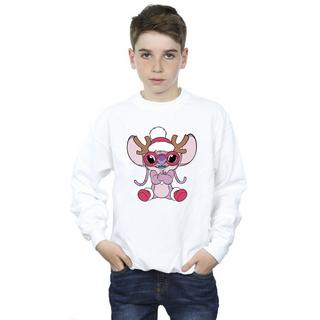 Disney  Lilo & Stitch Angel Reindeer Sweatshirt 