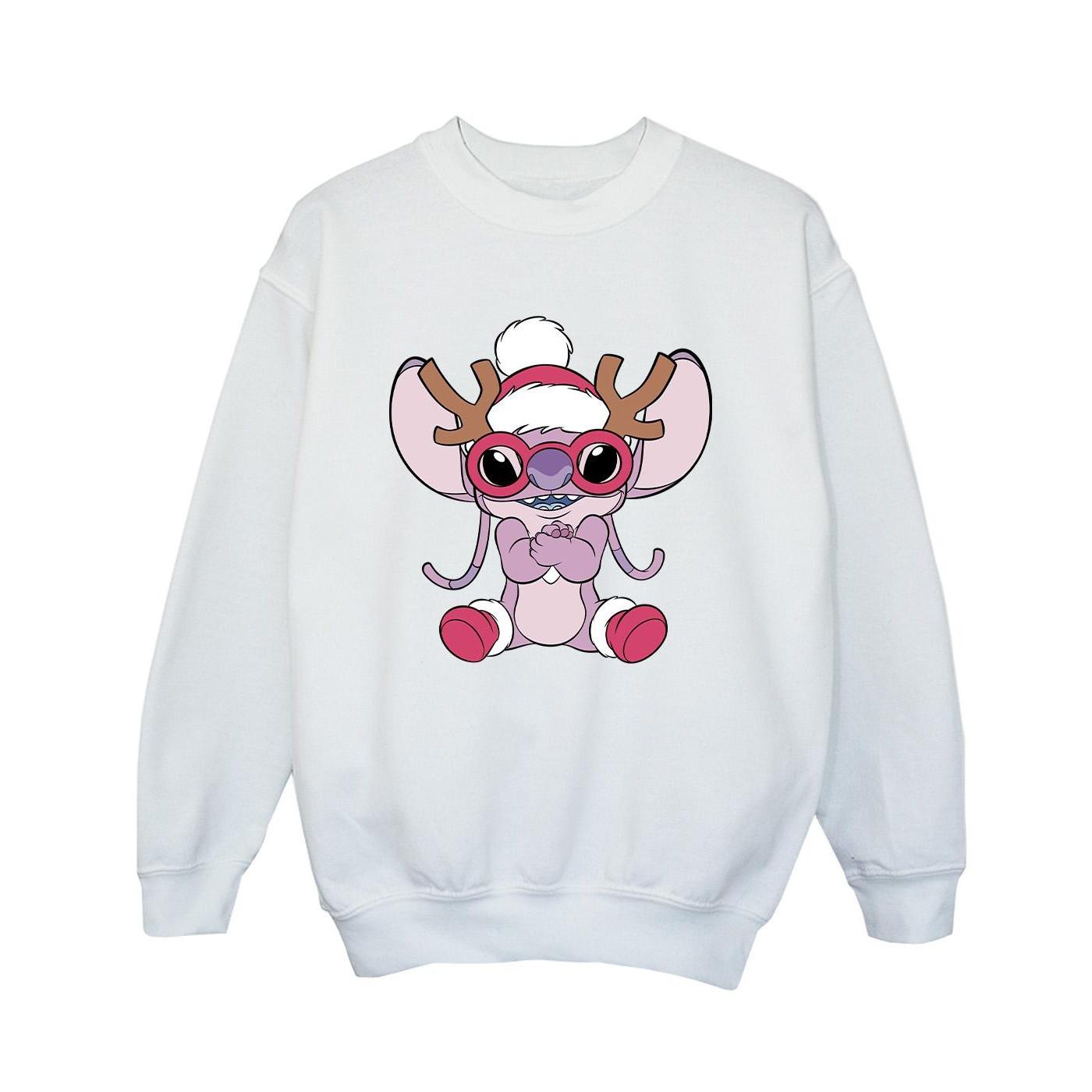 Disney  Sweat LILO & STITCH ANGEL REINDEER 