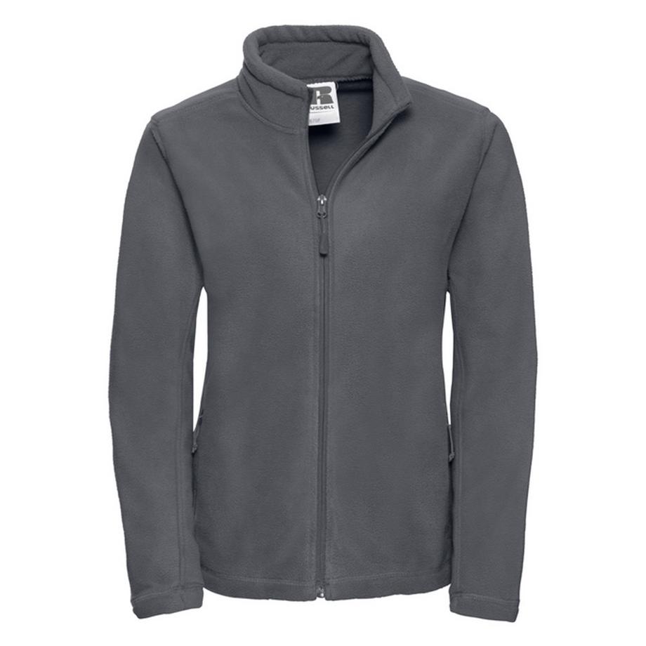 Fleecejacke Durchgehender Reißverschluss  Außen