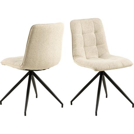 mutoni Chaise de salle à manger Coredo beige (1 pièce)  