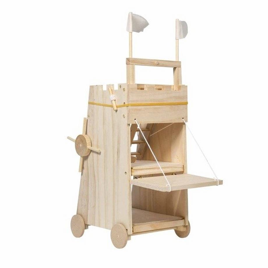 Novelty  Belagerungsturm Funktionsmodell Holz 