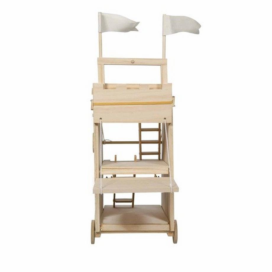 Novelty  Belagerungsturm Funktionsmodell Holz 