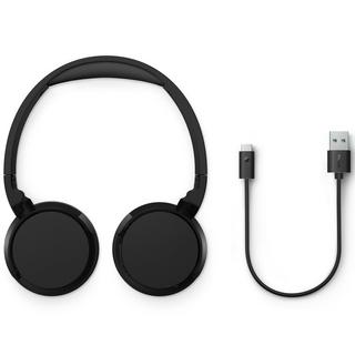 PHILIPS  Kabelloser On-Ear-Kopfhörer TAH3209BK, 25 Stunden Spielzeit, leicht und bequem. Schwarz. 