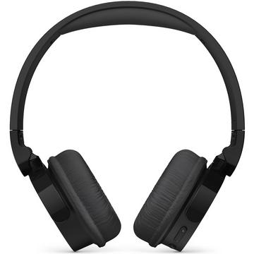 Cuffie on-ear wireless TAH3209BK, autonomia di riproduzione 25 ore, leggere e confortevoli. Nero.