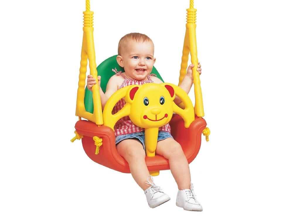 B2X  Altalena di sicurezza 3in1 Orsetto 424 