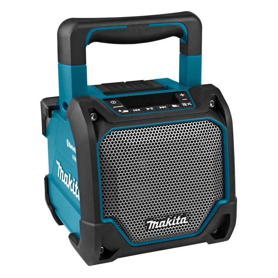 Makita  Makita DMR202 enceinte portable Noir, Bleu 