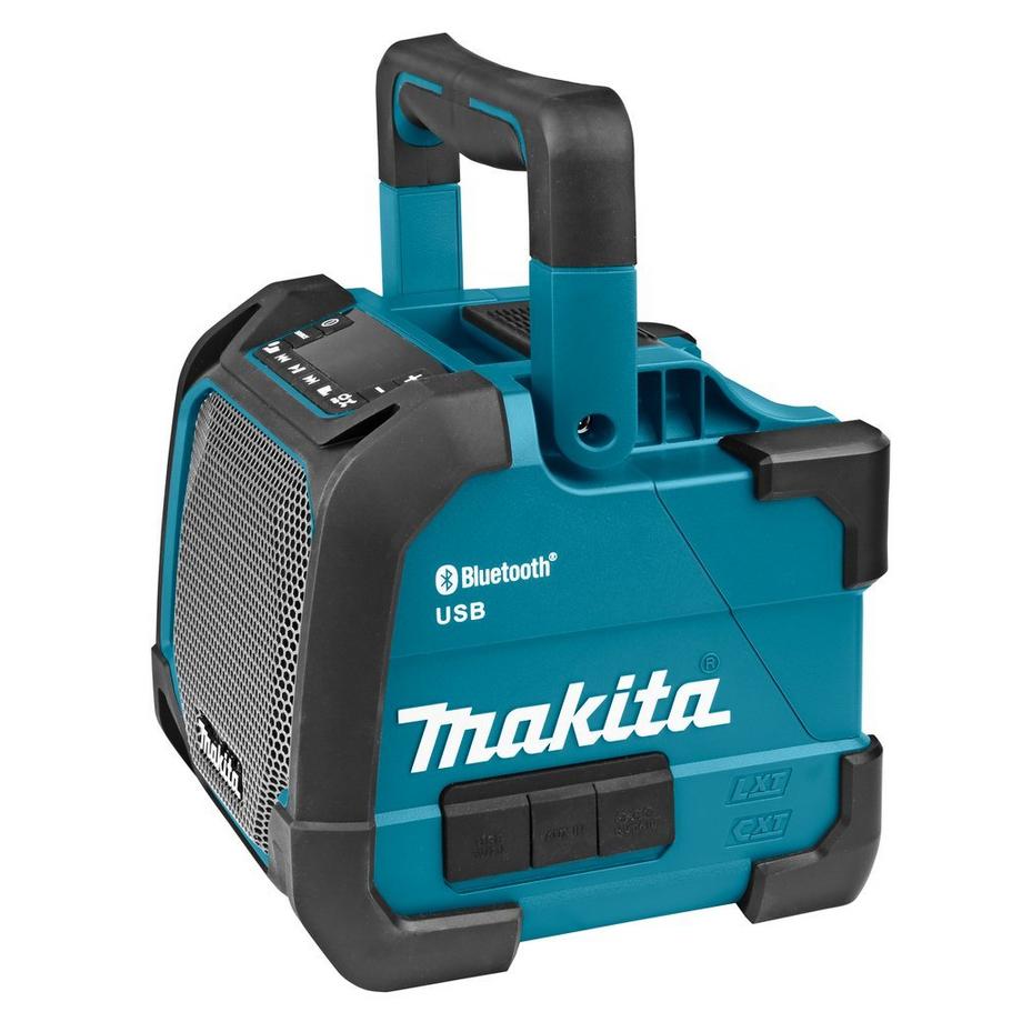 Makita  Makita DMR202 enceinte portable Noir, Bleu 