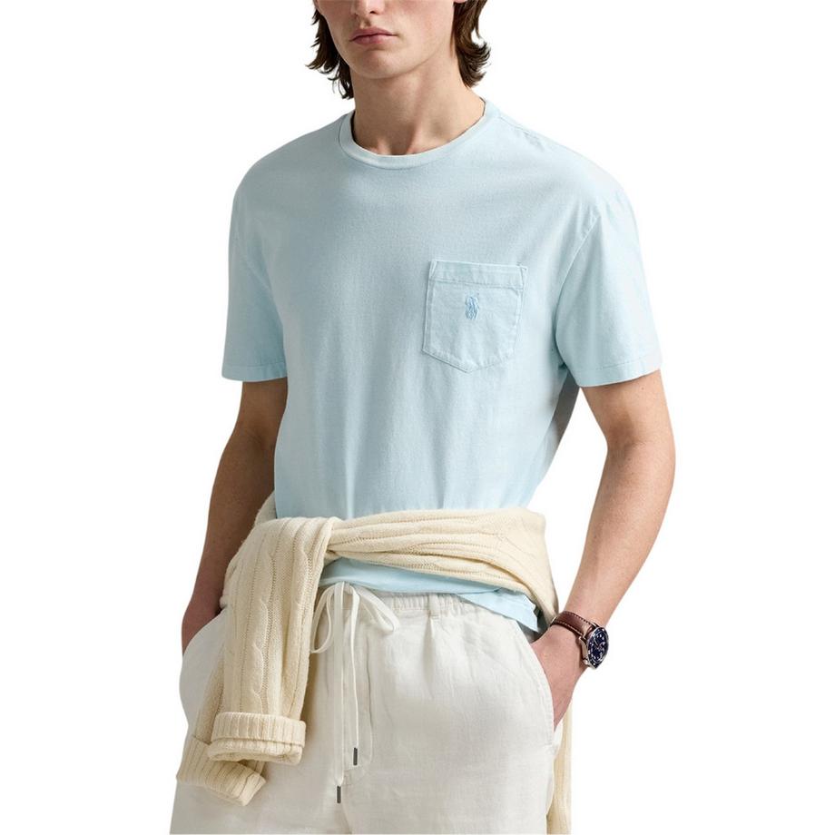 Ralph Lauren Maglietta Aderente con Tasca  