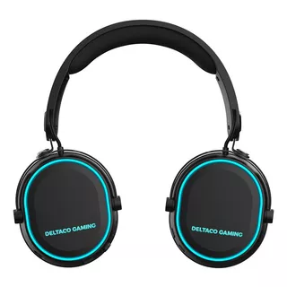 DELTACO  Deltaco DH420 Kopfhörer Verkabelt & Kabellos Kopfband Gaming Schwarz 