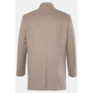 JP1880 Manteau Laine Mélangée Col Montant  