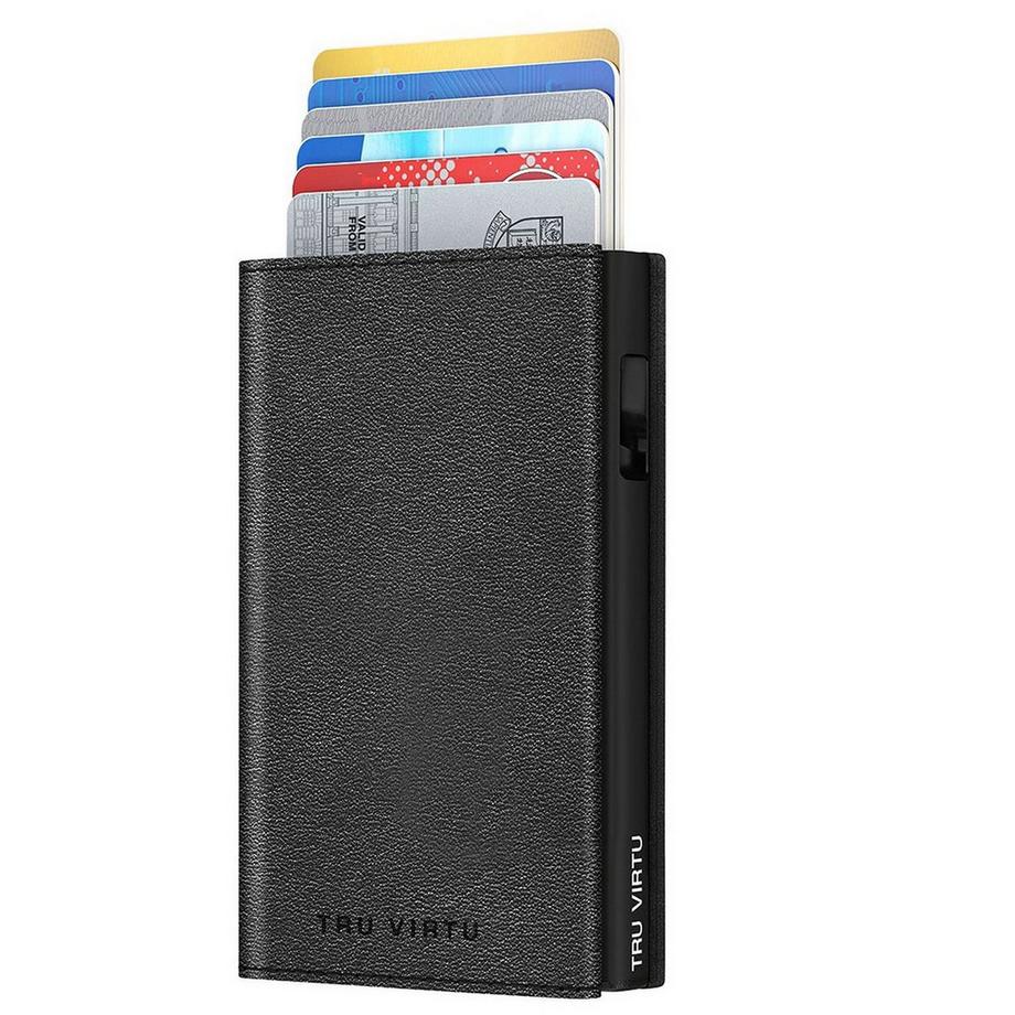 Wallet Click & Slide Sleek Nappa Black/Black