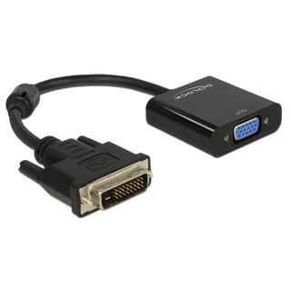 DeLock  Adapter DVI-D 24+1 Stecker zu VGA Buchse 