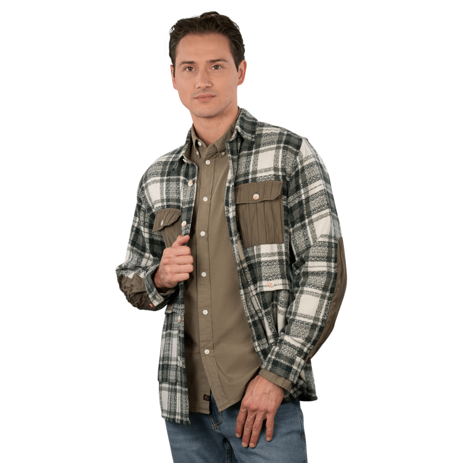 Shirt Relaxed Fit Patchwork